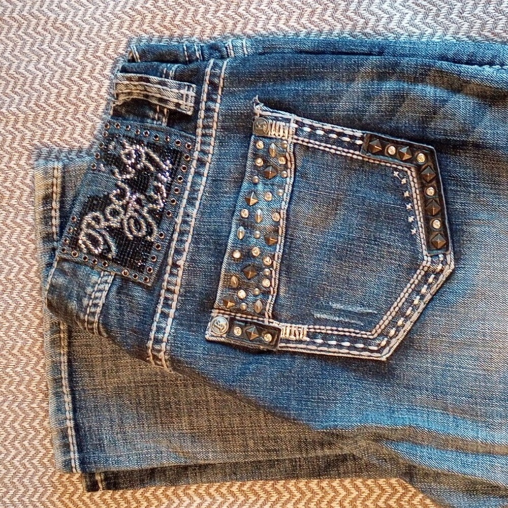 Rock And Roll Cowgirl Denim Jeans - image 1